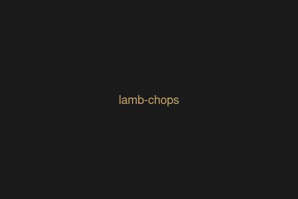 Lamb Chops